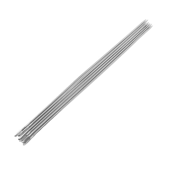 NFTIGB 12Pcs Large Eye Sewing Needles Kit, 11.8 inches / 30 cm Steel Embroidery Thread Hand Knitting Yarn Twine Craft Needles Set for Heavy Duty Patching Repairing Projects