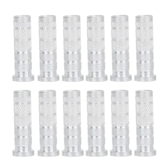 NFTIGB 12Pcs Replacements Archery Base Aluminum Inserts for Carbon Arrows 6.2mm (0.24 inches) Targeting Practice