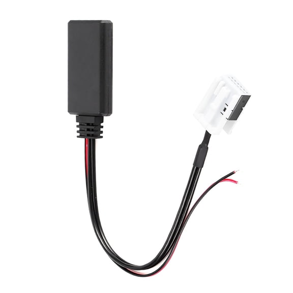 NFTIGB 12Pin Car Bluetooth Module AUX-IN Audio Music Cable Adapter Hands-Free Call Receiver Fit For BMW E60 E61 E62 E63 E64 E39 E53 E83 E85 Mini Cooper 7.09 in / 18 cm Length