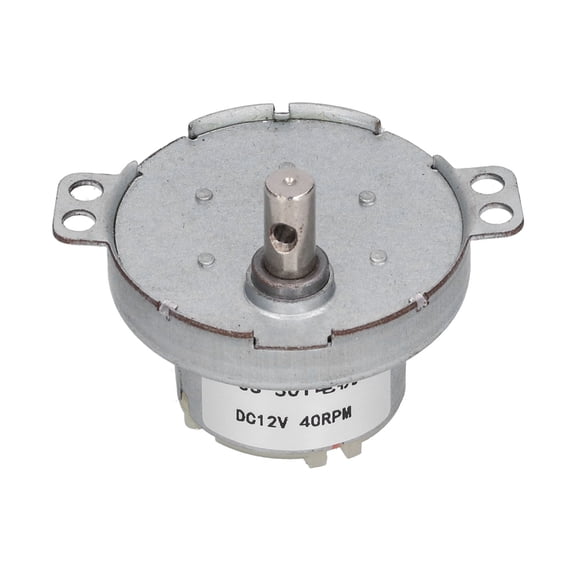 NFTIGB 12V DC Gear Motor 40RPM Reduction Motor High Torque Electric Gearbox Motor JS-50T Replacement for Window Openers Door Openers Miniature Winches Industrial Control Equipment