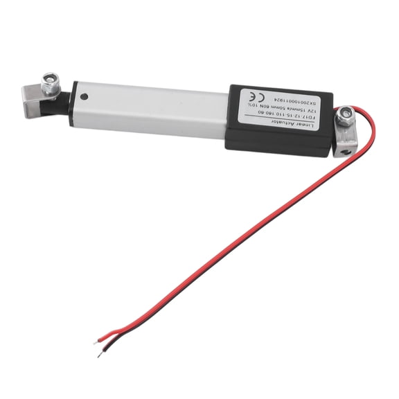 NFTIGB 12V Electric Linear Actuator 2 inches / 50mm Stroke 60N Load Capacity Compact Versatile Mini Motor for Robotics Electric Sofa and Massage Bed Applications