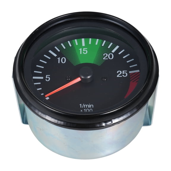 NFTIGB 12V Tachometer Gauge 3.75 inches / 9.5 cm 0-2500 RPM 637HZ Car Motorcycle Replacement for Mercedes Benz 100mm Modified Instrument Panel Black