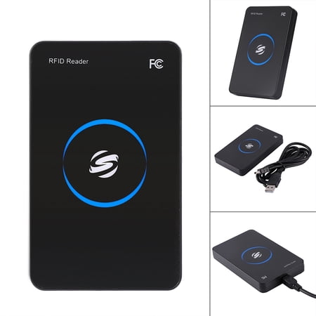 NFTIGB 13.56MHz Contactless HF RFID Smart IC USB Card Reader for MF1 S50 S70, Fast Reading Access Control System, Black (105x65x15mm / 4.1x2.5x0.6 inches) [cite: 1, 11]
