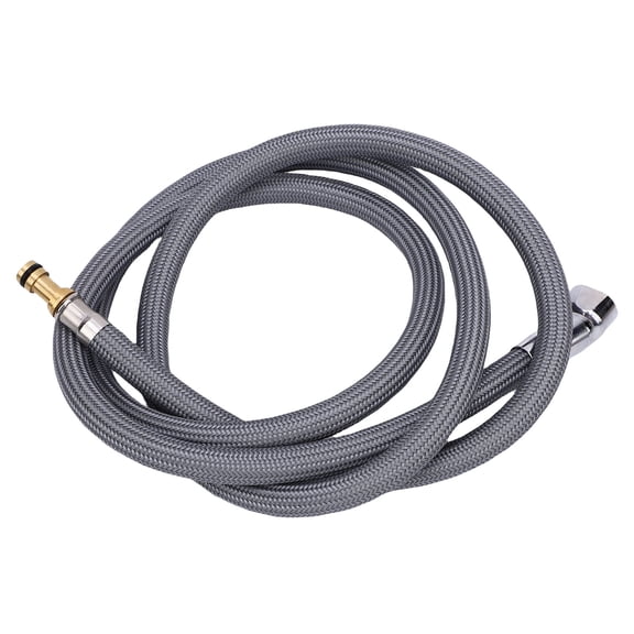 NFTIGB 150259 Pull Down Faucet Hose Replacement Kit - Chrome Plated Kitchen Faucet Replacement Pull Down Hose, Universal Kink Free Hose Extends up to 20 Inches / 50.8 cm Long