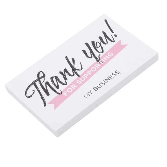 NFTIGB 150Pcs Thank You Card Appreciation Cards Coated Paper Gratitude Card Set for Family Friends Co-workers Wedding Graduation with Envelopes Pattern C
