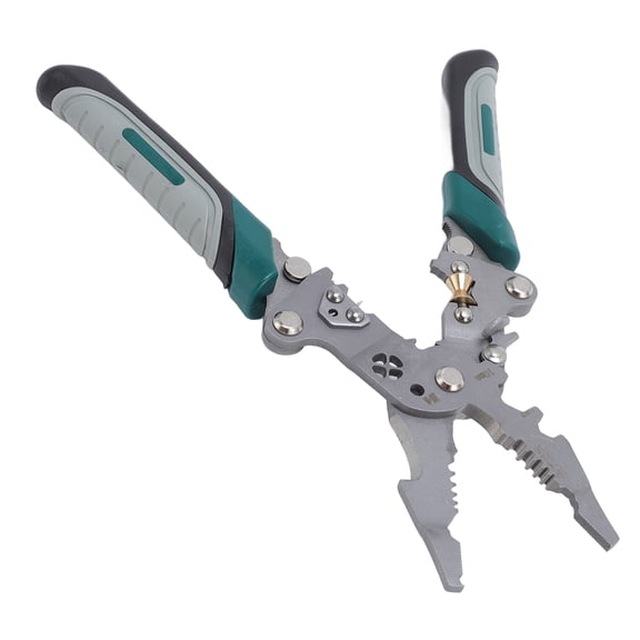 NFTIGB 16 in 1 Foldable Wire Stripper Multifunctional Wire Stripping Plier Cable Cutter Crimper Tool for Electrical Connectors Cr Vanadium Steel[cite: 1]