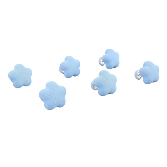 NFTIGB 16 Pcs Star Shaped Duvet Cover Clips Detachable Bed Sheet Fasteners Slip Prevention, Blue