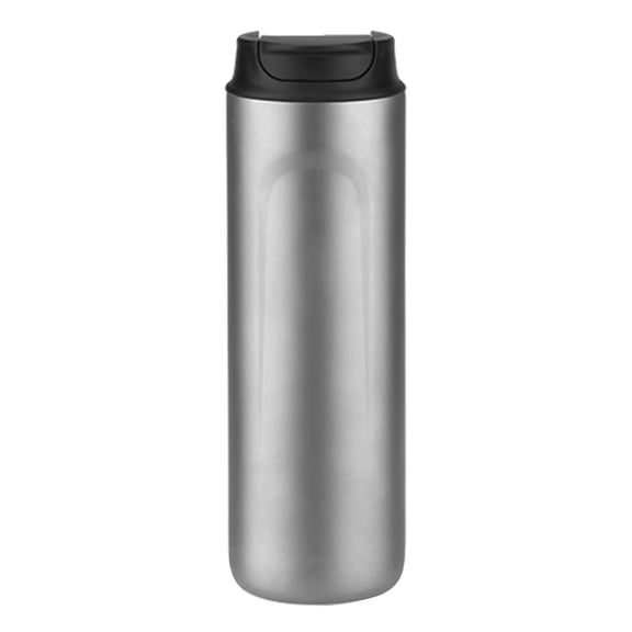 NFTIGB 16 oz / 480 ml Double-Wall Pure Titanium French Press Coffee Maker Portable Camping Tea Pot Insulated Cup with Sandblast Pattern for Outdoor Travel Backpacking Home Use