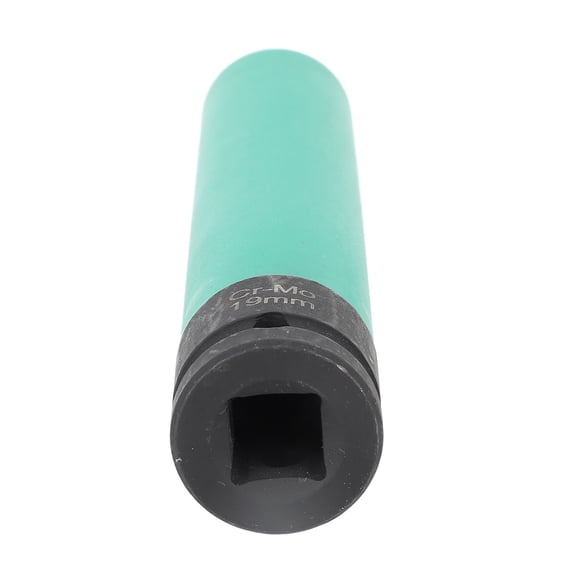 NFTIGB 19mm Wheel Nut Socket 1/2 Inch Drive Thin Wall Lug Nut Sockets For Cars Focus K5 0.75 inches