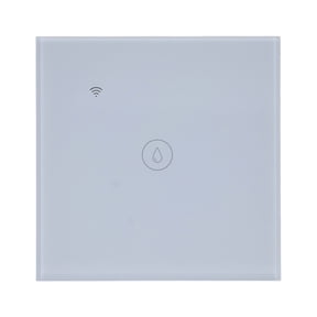 NFTIGB 2.4GHz Smart WiFi Switch, 40A Heavy Duty Timer Controller for Water Heater & Pool Pump, App Remote Control, Works with Alexa & Google Assistant, Requires Neutral Wire, White, 3.4 in / 86 mm