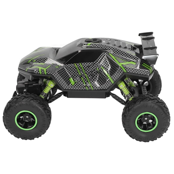 NFTIGB 2.4Ghz RC Climbing Car Remote Control Off Road Vehicle Toy 10-15KM/H Green, Birthday Christmas Gifts for Over 6 Years Old, 10.6 inches / 26.9 cm Length, High Speed Electric Racing Toy