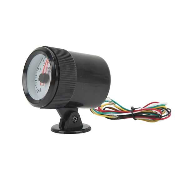 NFTIGB 2" 52mm 0-8000RPM Universal Tachometer Gauge with Blue LED Backlight for 4, 6, 8 Cylinders Gasoline Car
