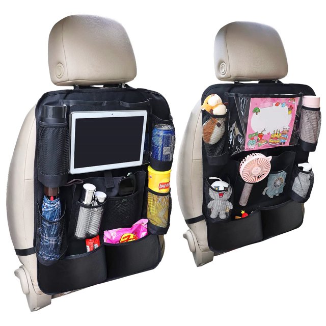 NFTIGB 2 Pack Backseat Car Organizer, 10 Storage Pockets Car Organizers