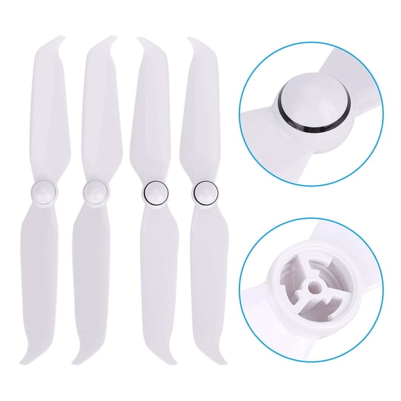 NFTIGB 2 Pairs RC Drone Quadcopter 9455S Low Noise Propellers for PRO V2.0 / Advanced, White, 9.45 inches / 24 cm Length, 4 Total Count, High Efficiency Flight Replacement[cite: 1]