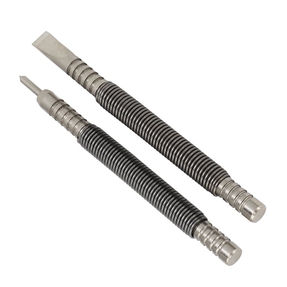 NFTIGB 2 Pcs Nail Set Tool High Carbon Steel Double Ended Spring Nails Punch Tool Hammerless[cite: 1]