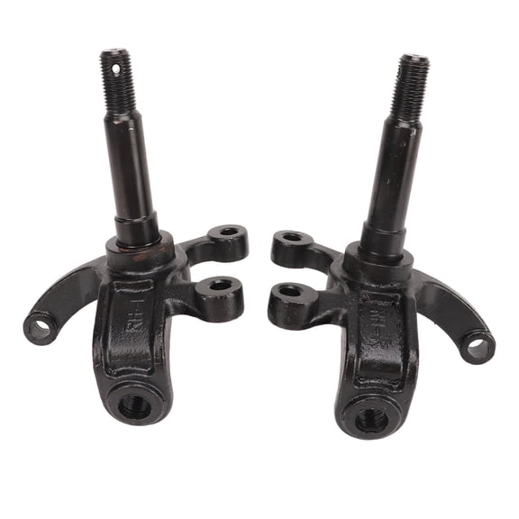 NFTIGB 2 Pcs Wheel Stub Axle Strut Steering Knuckle Spindle Brake Disc Wheel Axle Hub Flange for 110cc 150cc 200cc 250cc ATV Kart