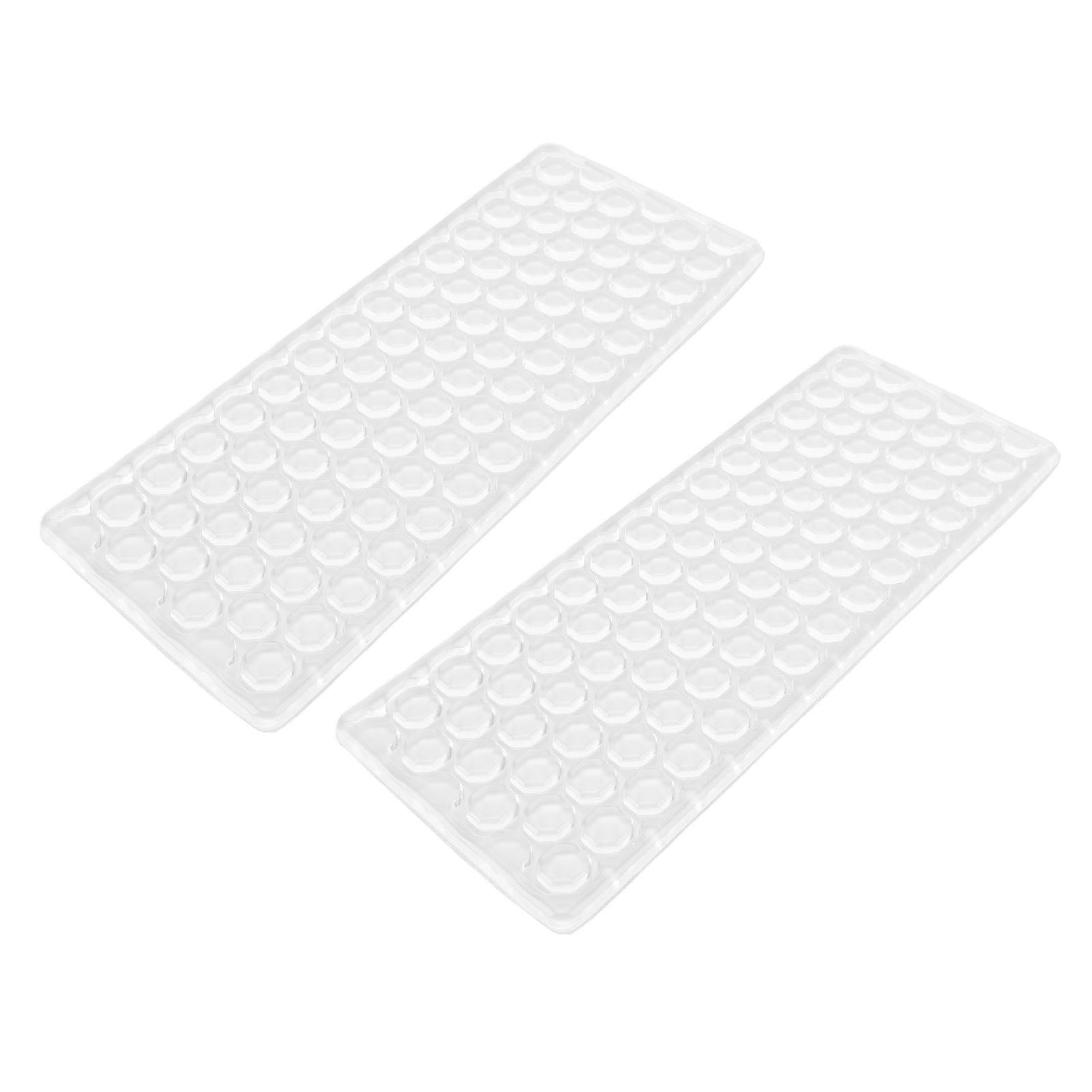 NFTIGB 2-Piece Gel Recoil Pad For Shoulder, Soft Washable Anti-Slip Vest Cushion, 9.84 inches / 25 cm, Weightlifting Accessories