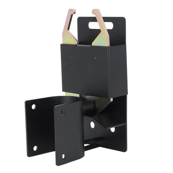 NFTIGB 2 Way Gate Latch Lockable Anti Sag Sturdy Construction Black Farm Gate Latch for 1 5/8in to 2in Round Tube Gate (15.00 cm / 5.91 inches)