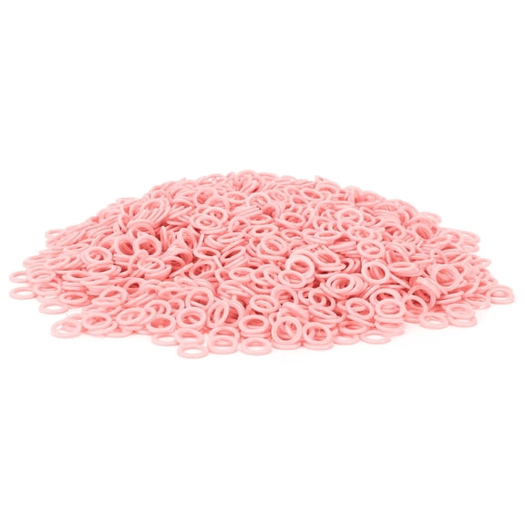 NFTIGB 2000pcs Colorful Plastic Round Locking Stitch Markers for Crocheting Sewing Knitting Crafts (6.3 inches / 16 cm Pack)