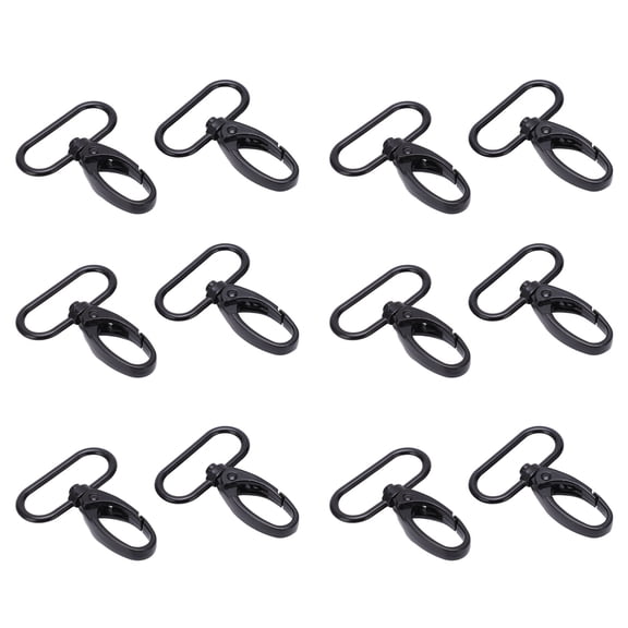 NFTIGB 20Pcs Trigger Snap Hooks Durable Alloy Material Wide Application High Flexibility Easy Operation Keychain Hook Luggage Hardware Accessories (1.91 x 1.26 in / 48.5 x 32 mm)