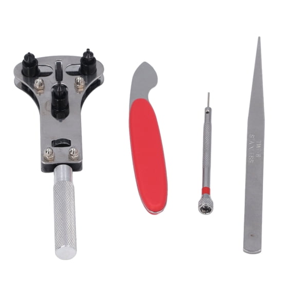 NFTIGB 21-Piece Watch Back Case Opener Tool Kit, 3 Prong Remover Wrench & Screwdriver Set (7.87 inches / 20 cm)