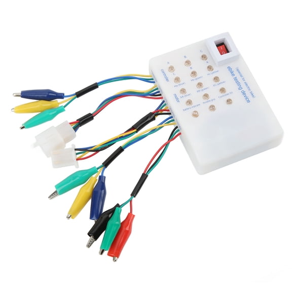NFTIGB 24V 36V 48V 60V 72V Brushless Motor Controller Tester for Electric Car Scooter Bike (6.69 inches / 17 cm)