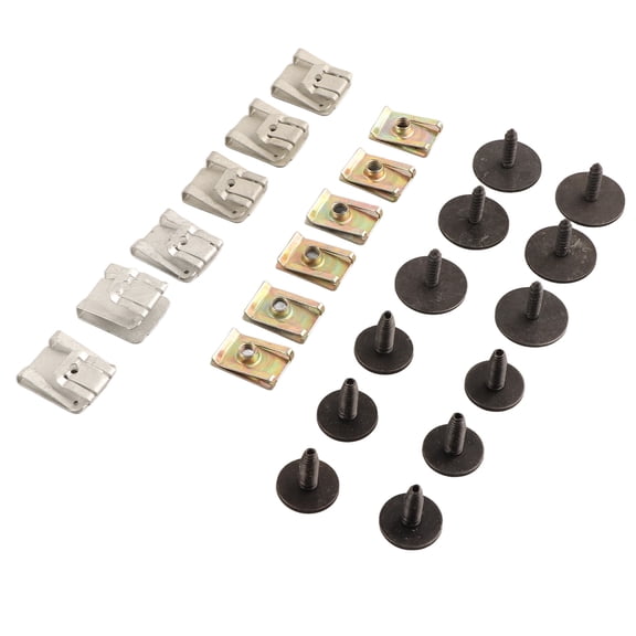 NFTIGB 24pcs Engine Undertray Fasteners Clips Screws MC3003 Splashguard Metal Replacement for Benz C-Class W203 W204 CL203 T-Model S203 S204 (3.94 inches / 10 cm)