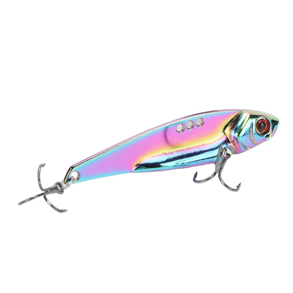 NFTIGB 25g Metal Vib Blade Bait Fishing Lure Artificial Swimbait Spinner Spoon Hard Baits for Freshwater Bass Trout Walleye Fishing Trip (2.76 inches / 7 cm)