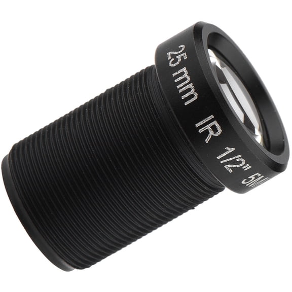 NFTIGB 25mm Focal Length 5MP CCTV Security Camera Lens M120.5 Mount 1/2 Inch Image Format Super Clear Night Vision Lens for WiFi Action Cameras (0.98 inches / 25 mm)
