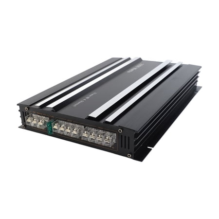 NFTIGB 2800W 4-Channel Class AB Car Audio Amplifier High-Fidelity Stereo Subwoofer 15.35 inches / 39 cm