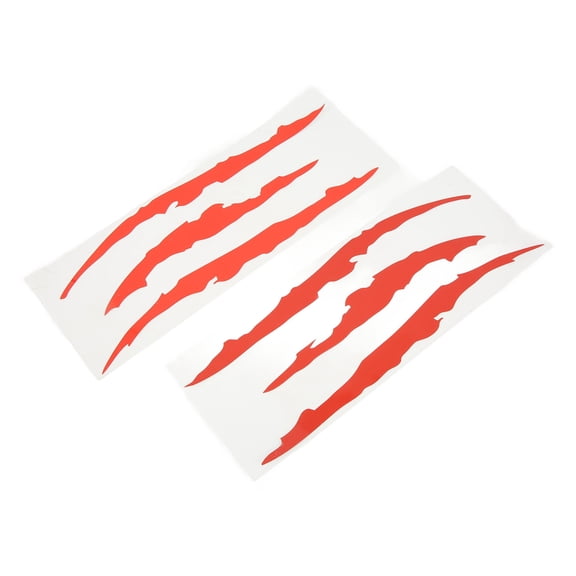 NFTIGB 2PCS Car Sticker Claw Marks Monster Scratch Decal Vinyl Headlight Side Stripe Graphics Universal Auto Exterior Decoration Accessories For Cars Trucks SUVs (15.35 inches / 39 cm Length)