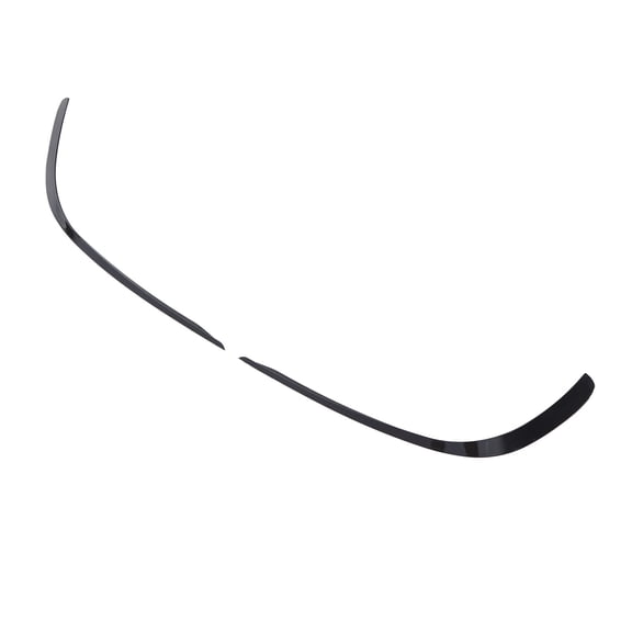 NFTIGB 2PCS Front Bumper Spoiler Left Right Glossy Black Cool Replacement for Benz CLS-Class C218 X218 AMG Line 2014 to 2017 (22.05 in / 56 cm)