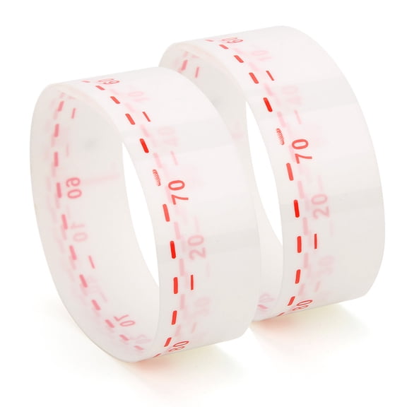 NFTIGB 2PCS Nylon Professional Knitting Machine Needle Ruler Knitter Accessory Replacement Parts for Brother KR830 KR840 KR850 KR890 KR838 (1.1 in x 36.2 in / 2.8 cm x 92 cm)