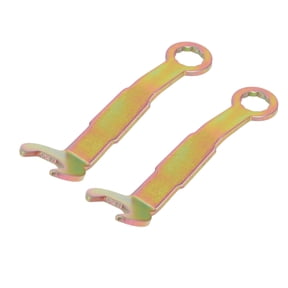 NFTIGB 2PCS Pivot Adjustment Wrench for Sliding Door Hanger 3/8 Inch Open 3 Inch Length Stainless Steel Pivot Tool for Closet Pocket Door