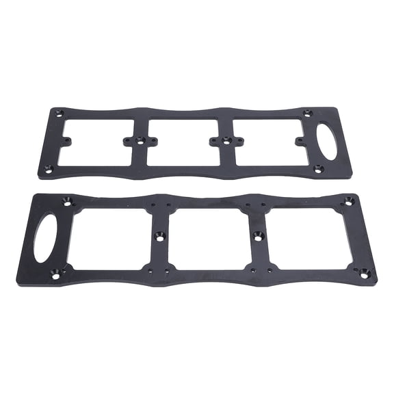 NFTIGB 2PCS Socket Hole Opening Template 86 Type Bottom Box Scribing Device 13.39 inches / 34 cm for Woodworking Electrical Work