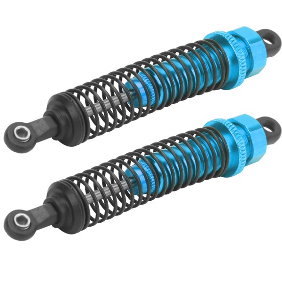 NFTIGB 2Pcs 85mm RC Metal Shock Absorber Damper for TRAXXAS SLASH 2WD RC Car Upgrade Parts Blue