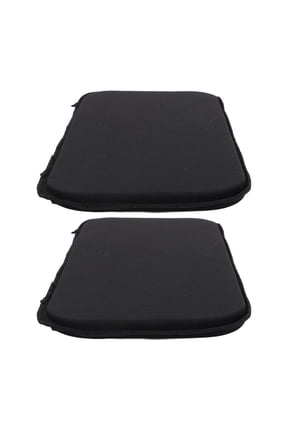 2Pcs Abdominal Compression Side Board Sponge Support Plate for Waist Shaping Recovery, Lipo Foam Flattening Post Surgery Belly Board, Black - 8.27x4.53 Inches (21x11.5 cm)