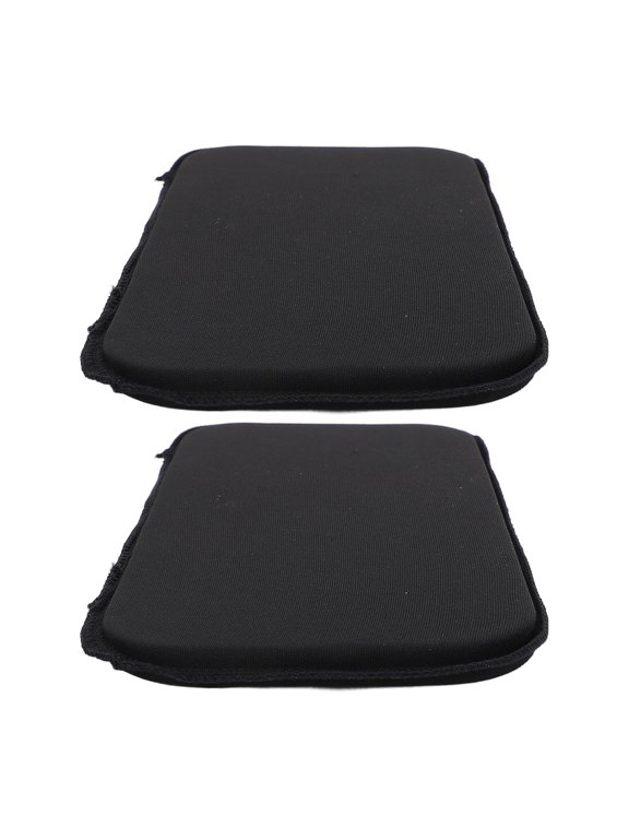 2Pcs Abdominal Compression Side Board Sponge Support Plate for Waist Shaping Recovery, Lipo Foam Flattening Post Surgery Belly Board, Black - 8.27x4.53 Inches (21x11.5 cm)