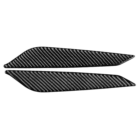 NFTIGB 2Pcs Carbon Fiber Car Center Console Gear Side Panel Trim Sticker Decal for Audi A4 B9 2017-2019, Automotive Interior Decoration Accessories (11.81 inches / 30 cm)