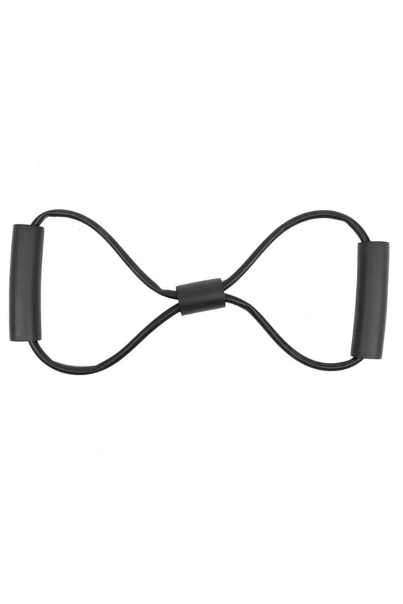 2Pcs Figure 8 Chest Expander Rope TPE Resistance Exercise Bands for Yoga and Fitness (7.09 in / 18 cm)