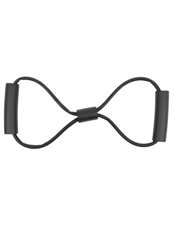 2Pcs Figure 8 Chest Expander Rope TPE Resistance Exercise Bands for Yoga and Fitness (7.09 in / 18 cm)