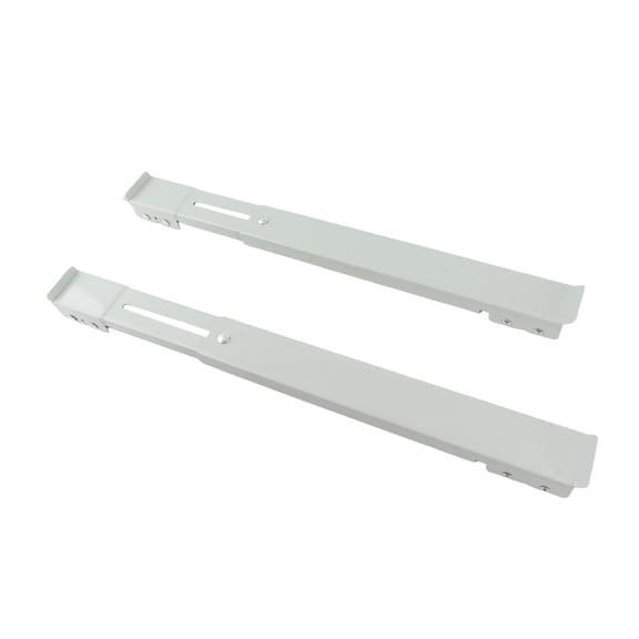 NFTIGB 2Pcs Heavy Duty Appliance Rollers Refrigerator Universal Extendable Base Mobile Washing Machine Bracket Rustproof Stand Tool (18.9 in / 48 cm)