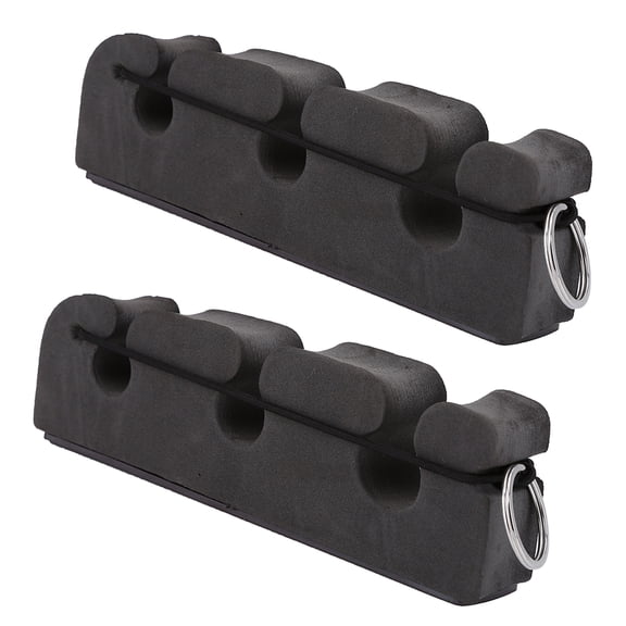 NFTIGB 2Pcs Portable Magnetic Density Foam Fly Fishing Rod Holder Car Pole Stand Rack, 6.5 inches / 16.5 cm
