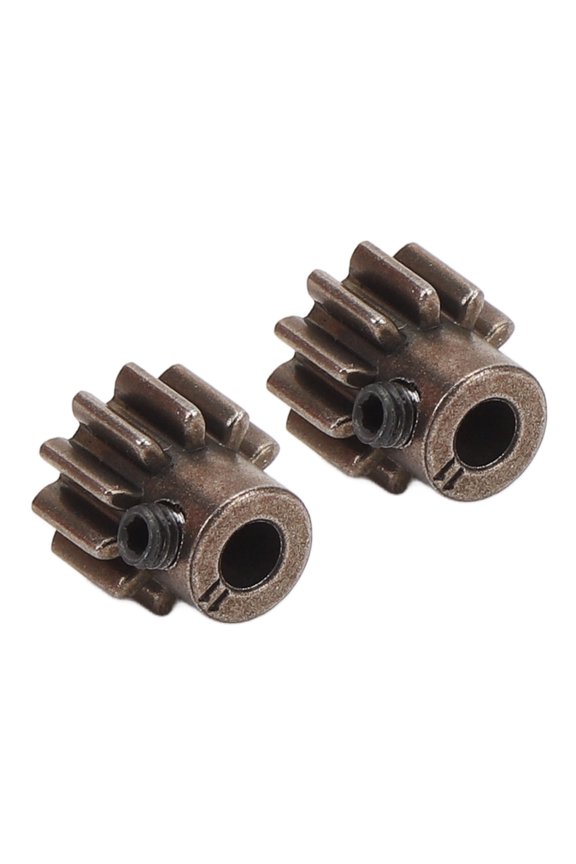 2Pcs RC Car Pinion Gear 32P 11T 3.175mm Steel 6747 for Rustler 4X4 Motor 3mm Shaft