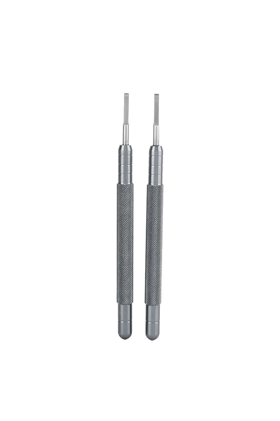 2Pcs Watch Minute Second Hour Hands Removal Tool, Professional Watch Repairing and Making Kit, Aluminum Handle and Steel Head (3.9 inches / 10 cm)