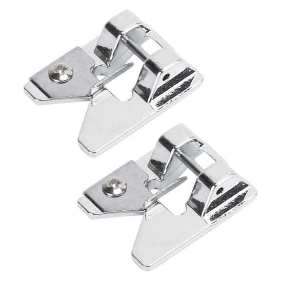 NFTIGB 2pcs Presser Foot Auxiliary Replaceable Quilting Craft Sewing Machine Accessories for Tailor, Stainless Steel Sewing Feet Replacement Parts, 4.72 inches / 12 cm