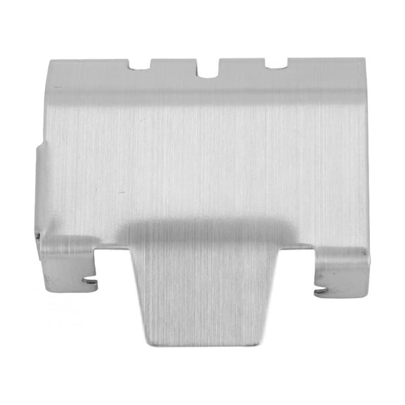 NFTIGB 2pcs Stainless Steel Metal Front and Rear Axle Protective Guard Plate Upgrades for Traxxas TRX-4 1/10 Scale RC Crawler Car Modification Parts (1.77 x 1.97 inches / 4.5 x 5 cm)
