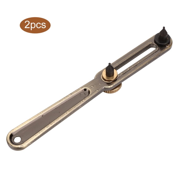NFTIGB 2pcs Watch Opener Two Feet Copper Watch Back Case Opener Repairing Tool For Professional Watchmakers, Maximum Opening Diameter 50mm / 2 inches, Length 145mm / 5.7 inches, Bronze Color