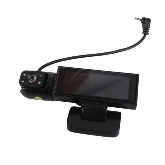 NFTIGB 3.16inch Car Driving Recorder Front & Rear Dashboard Camera, 1080P HD Night Vision, Parking Monitor Reversing System, Built-in Battery Dash Cam for Cars
