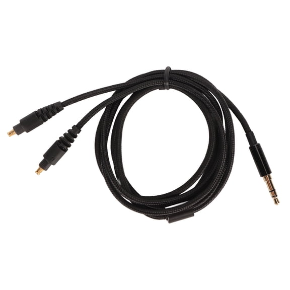 NFTIGB 3.5mm Replacement Headphone Cable Gold Plated Plug Braided Replacement Cord for ATH MSR7b ATH SR9 ATH ESW990H ATH ES770H ATH ADX5000 ATH AP2000Ti Headsets, 3.9 feet / 1.2 meters